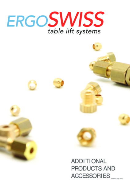 Additional products and accessories Ergoswiss web pdf