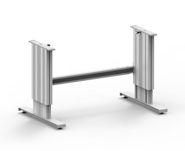 QS Frame SL 2 1330 US02 L37 79 63 36 2 Leg Table Base Frame