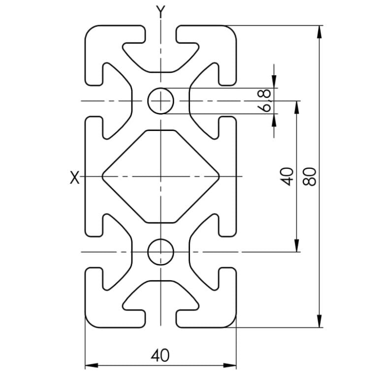 Profile 8 40 X 80 Heavy 40 Series A2a Systems