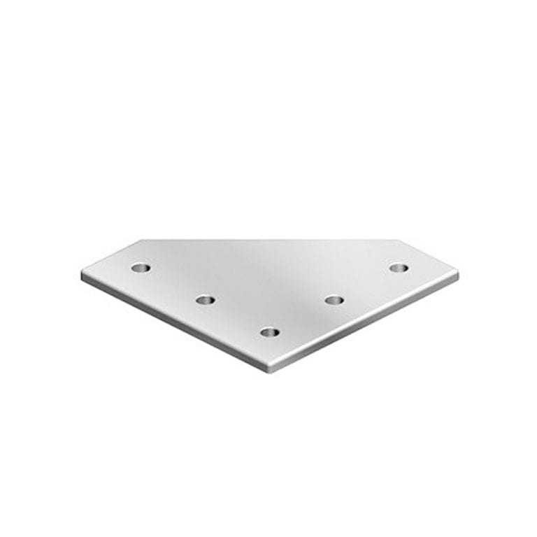 Aluminum Connection Plate 40 90° Connection Plate A2A Systems