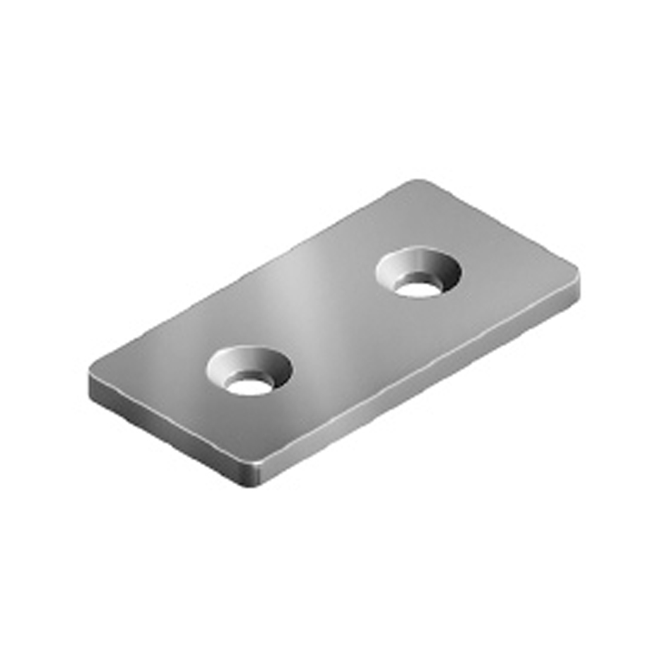 Steel Connection Plate 45x90 Zinc - Connection Plate - A2A Systems