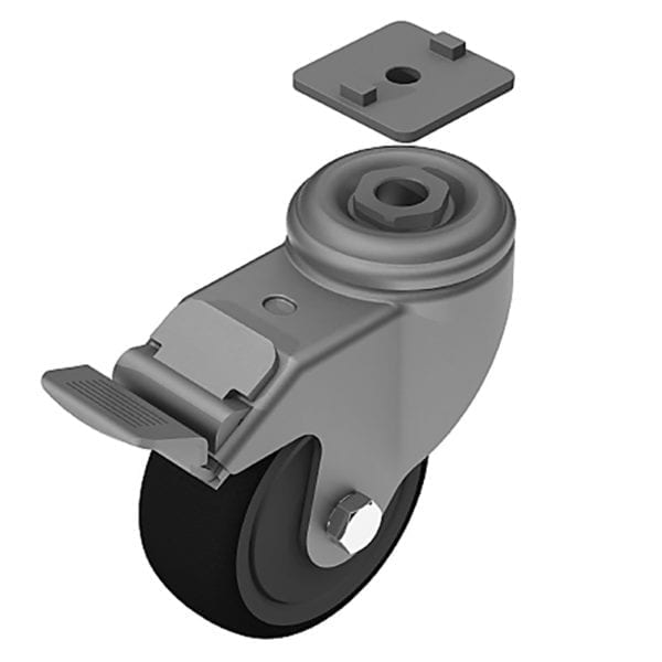 Swivel Caster 100 - 133 - Casters - A2A Systems