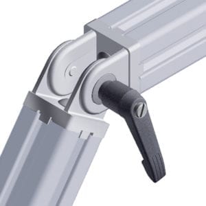 Pivot joint 40 with locking lever - Connectors - A2A Systems