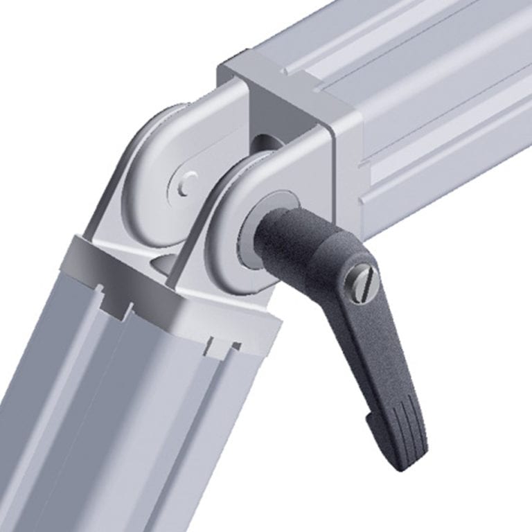 Pivot joint 40 with locking lever Connectors A2A Systems