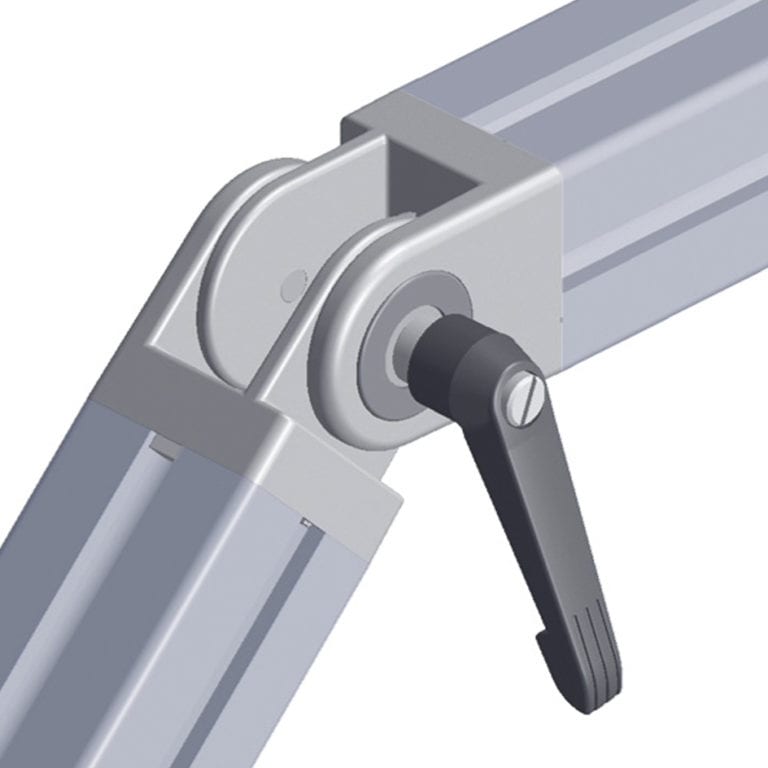 pivot-joint-45-aluminum-with-locking-lever-connectors-a2a-systems